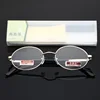 Ahora Retro Metal Oval Frame Reading Glasses For Women Resin Lens Portable Eyewear Lady Vintage Presbyopic Eyeglasses +1.0 to +4 4