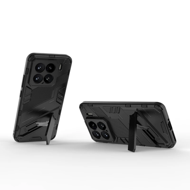 Shockproof Armor Anti-Fall Phone Case with Kickstand and Reinforced Corners