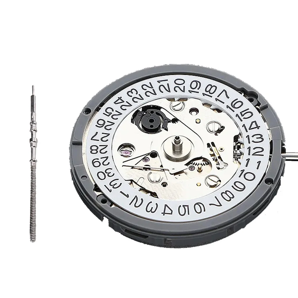 NH35 24 Jewelry High Accuracy Mechanical Automatic Movement Day Date 3 o'clock Crown 3.8'clock Crown mechanical watch movement,watch movement,jewelry mechanical movement
