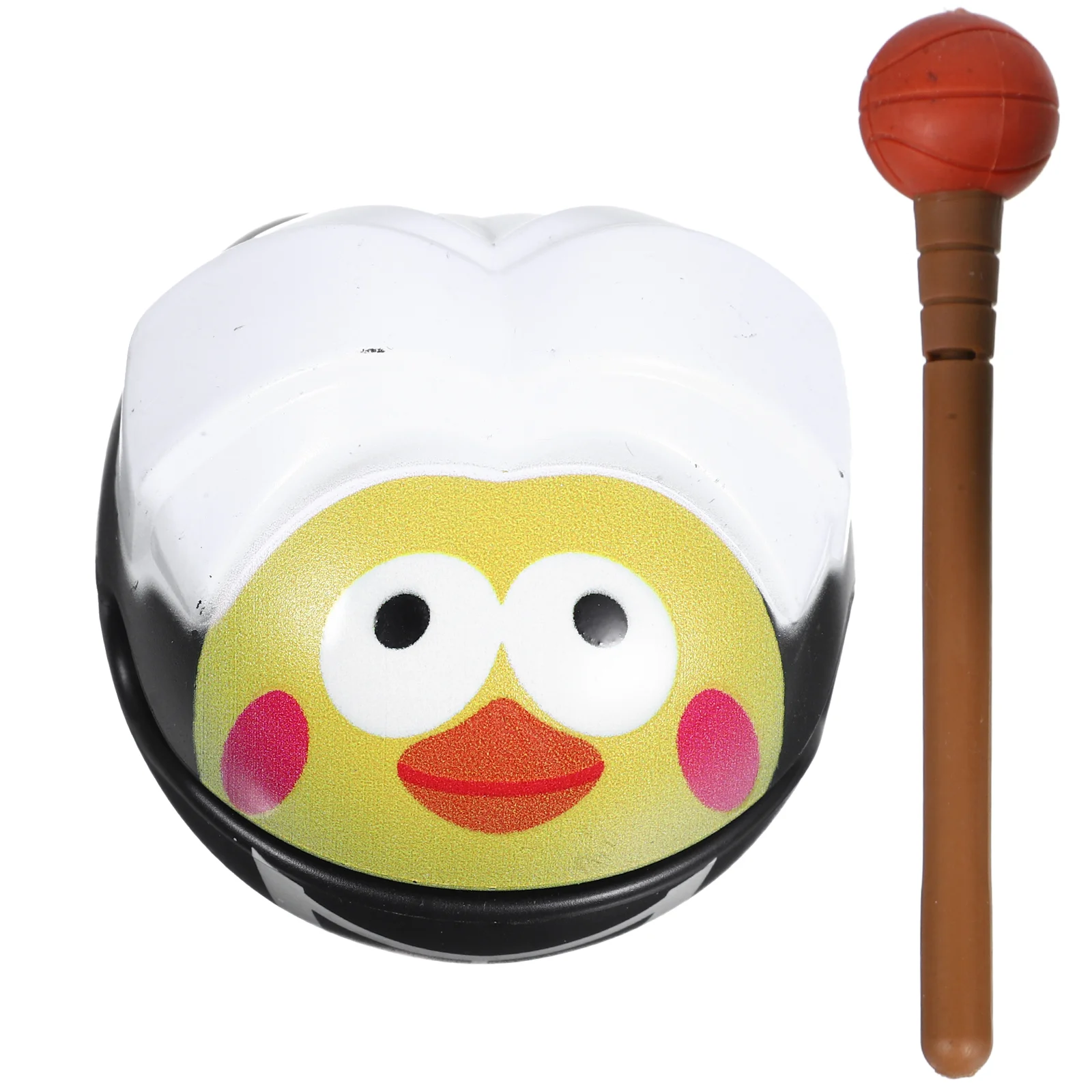 

1 Set Percussion Instrument Cartoon Chicken Shaped Rhythm Block Toy for Relaxation