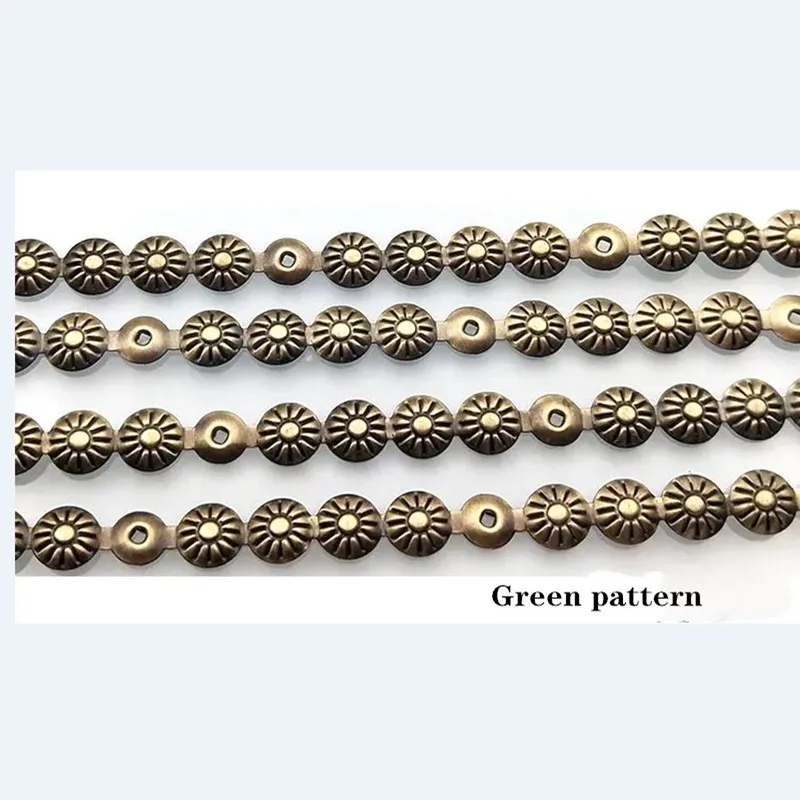 Furniture 4M tacks strips upholstery for sofa bed wooden cover for home decorative tapes bronze nails upholstery tacks