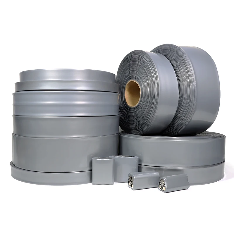 Guaina Termoretraibile Pacchi Batterie Piatta 122mm Diam 75mm Blu 0 5m - Foto 5