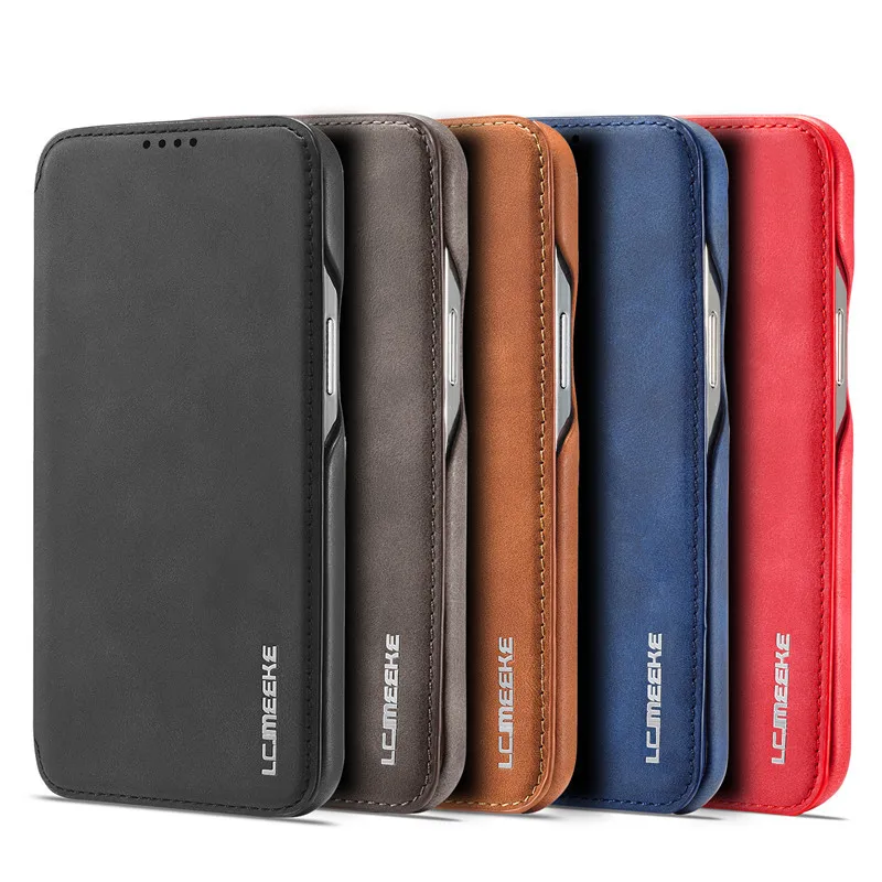 

Модный чехол-книжка из искусственной кожи для iPhone 12 13 14 Plus 15 Pro Max, чехол с отделением для карт, защитный чехол