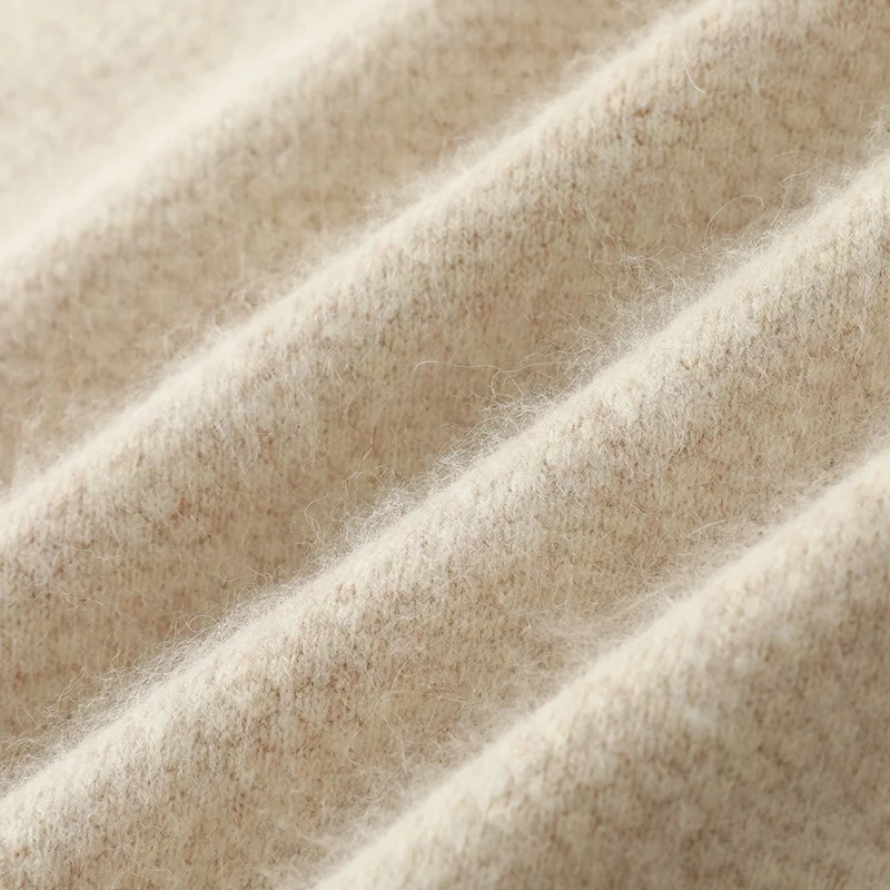 DjzDsm Maglione da uomo con colletto polo in cashmere visone 100% maglione da lavoro casual in cashmere nuovo maglione lavorato a maglia autunno e inverno 6