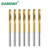 GAMONT HSS-CO Helical Reamer Cobalt Titanium Plated Stainless Steel Special Straight Shank Reamer 3-20 Decimal Point Reamer 5