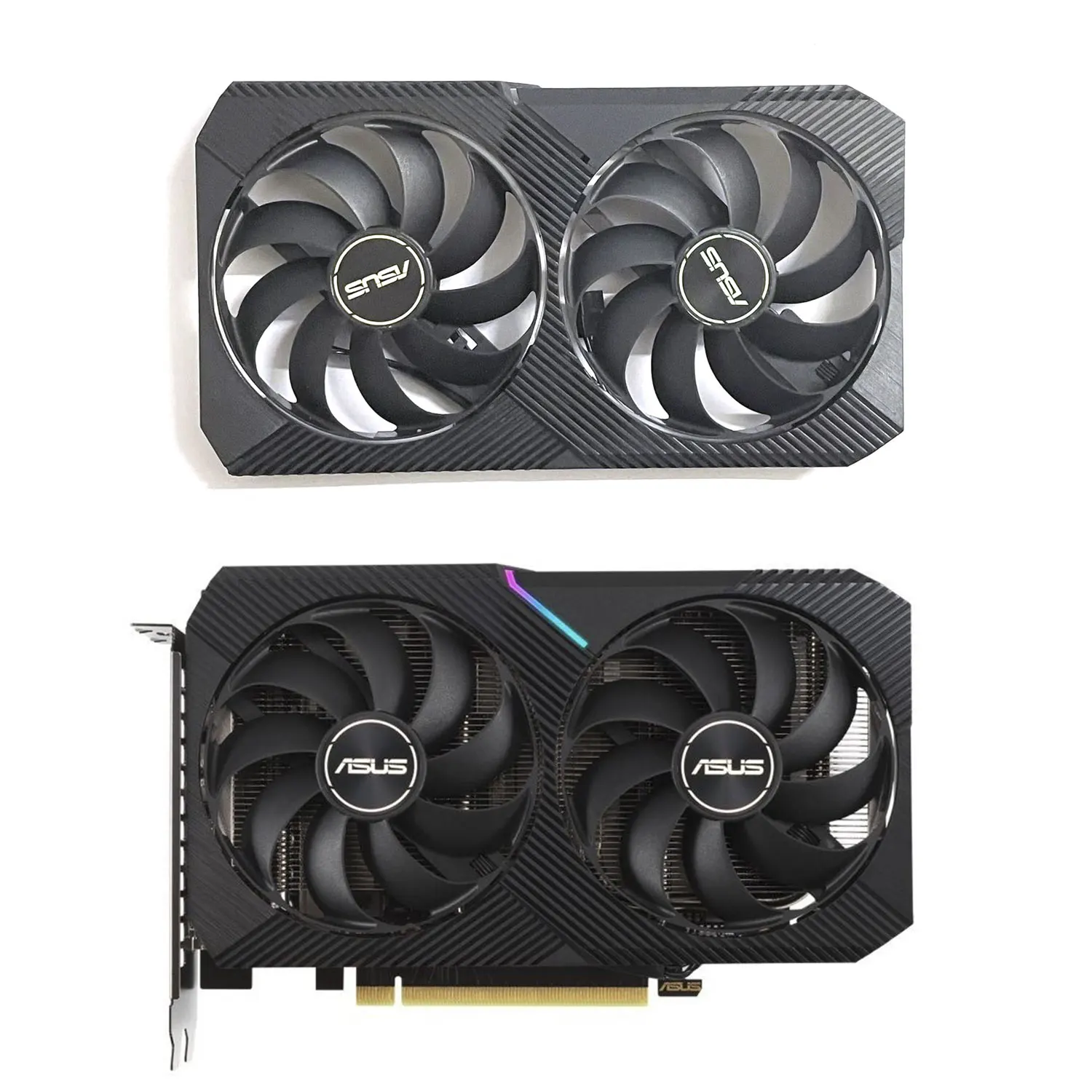 Originale Muslimdc 12V 0.55A Adatto Per Asus Dual Rtx 3050 3060 3060Ti Mini Gtx 1650 Mini 1660S Mini Rx 6400 6500Xt