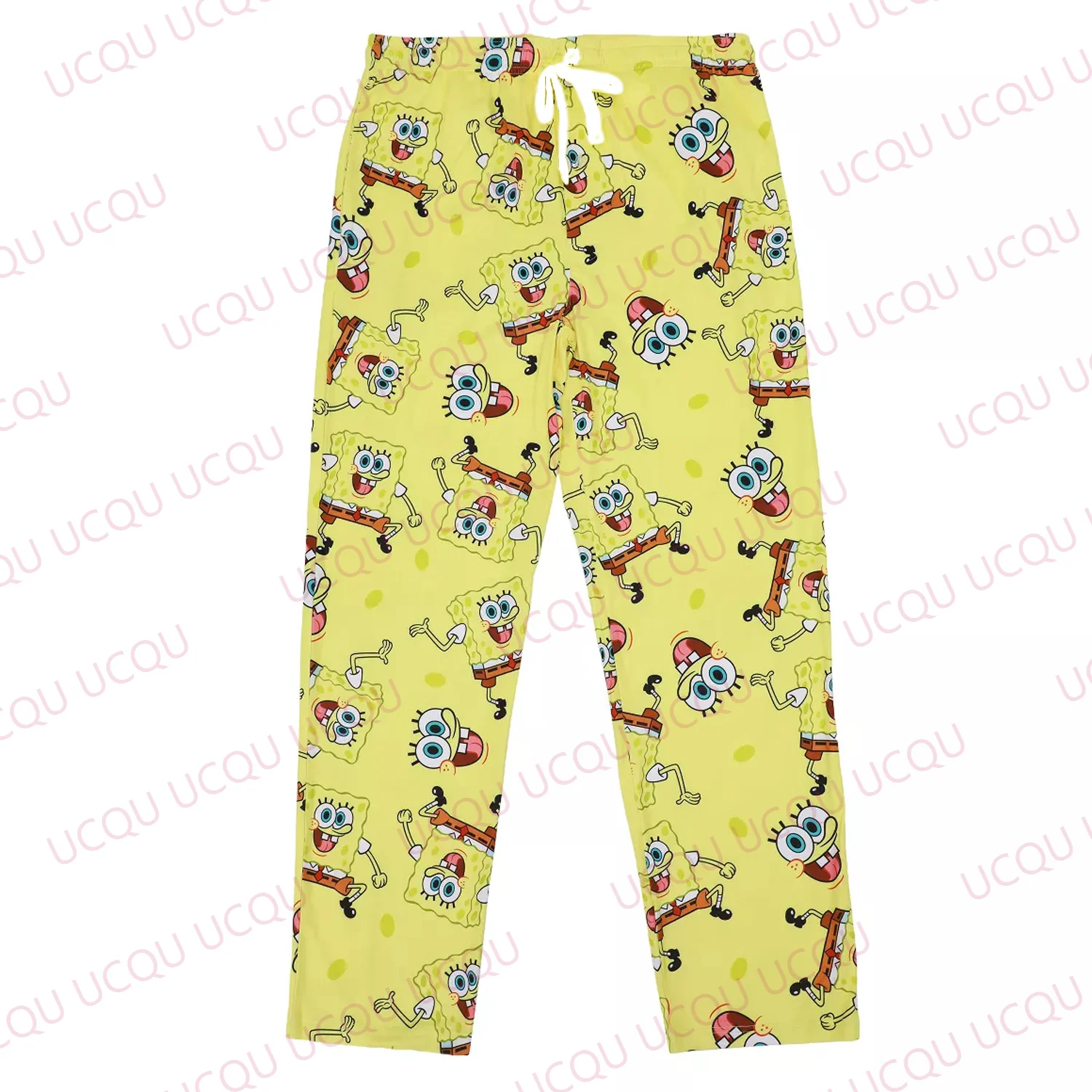 Men's Adult SpongeBob SquarePants Sleep Pants Oversized Adult/Kids Pajama Long Pants
