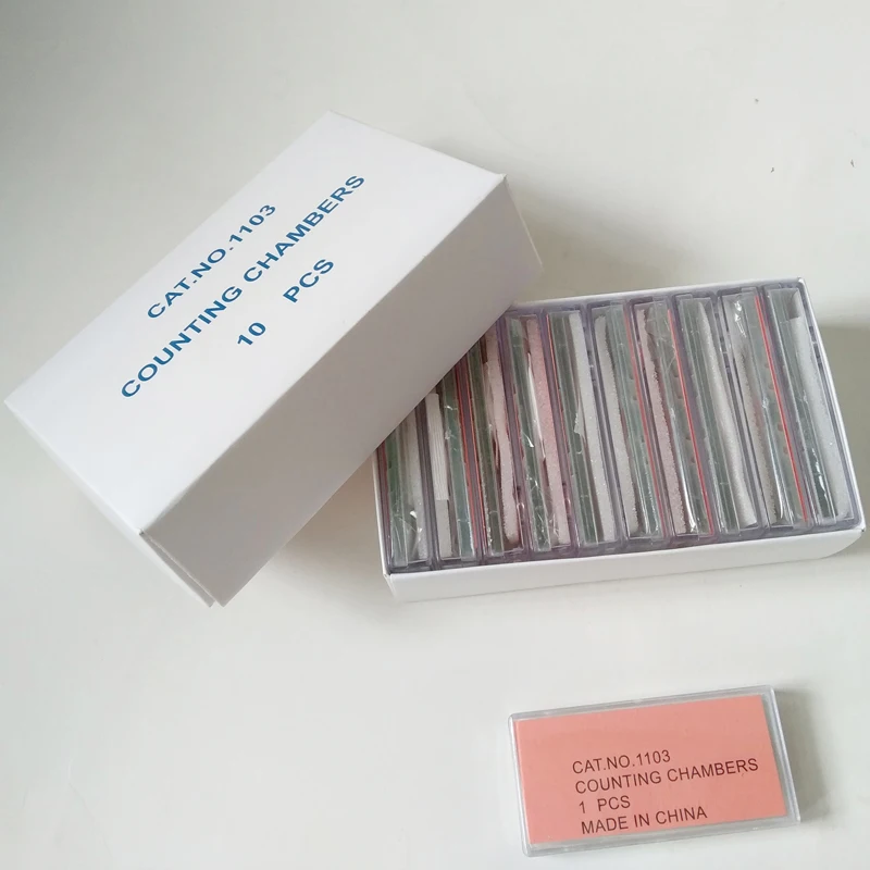 Blood cell counting chamber Hemocytometer for lab study 1pcs