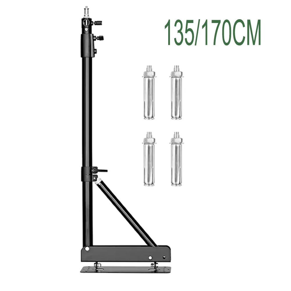 

Boom Arm Wall Mount for Photography Studio Video Strobe Lights Max Length 53.9 inches /137 cm Horizontal and Vertical Rotatable