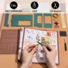 Robotime Rolife Educational Dollhouse DIY Miniature House Kit  Wooden Doll House Alice's Tea Store for Girls Gifts 4
