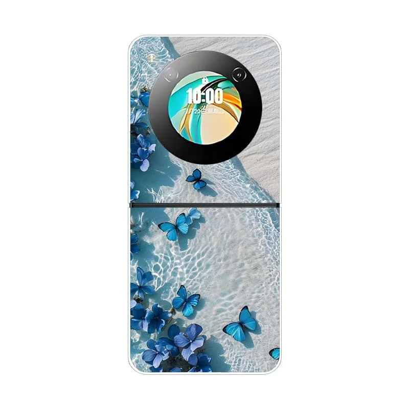 Soft Matte Silicone Back Cover with Fashion Painted Design