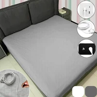 1PC Conductive Silver Fiber Flat Bedsheet with Earthing Cord Antistatic Health Protection Sheet Grounded Improvement Sleep 시트 1