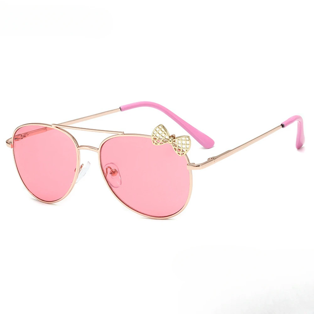 Kids Cute Sunglasses Metal Frame Children Sun Glasses Fashion Girls Outdoor Cycling Goggles Party Eyewear Photography Supplies children sunglasses kids sunglasses fashion sunglasses party sunglasses