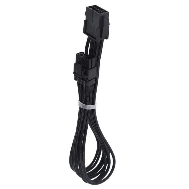 GPU PCIe to 8Pin (6+2) PCIExpress Power Supply Adapter Graphics Video Card Power Extension Cable for PC Computer