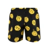 Summer Men's Shorts Smiling Face 3D Printing Hawaiian Beach Casual Surfboard Beach Shorts High Elastic Quick Dry Sweatpants 3