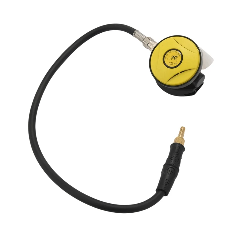 2X Scuba Diving Snorkel Tube Snorkeling Equipment Pressure Reducer Diving Regulator Erwater Secondary Scuba Breathing