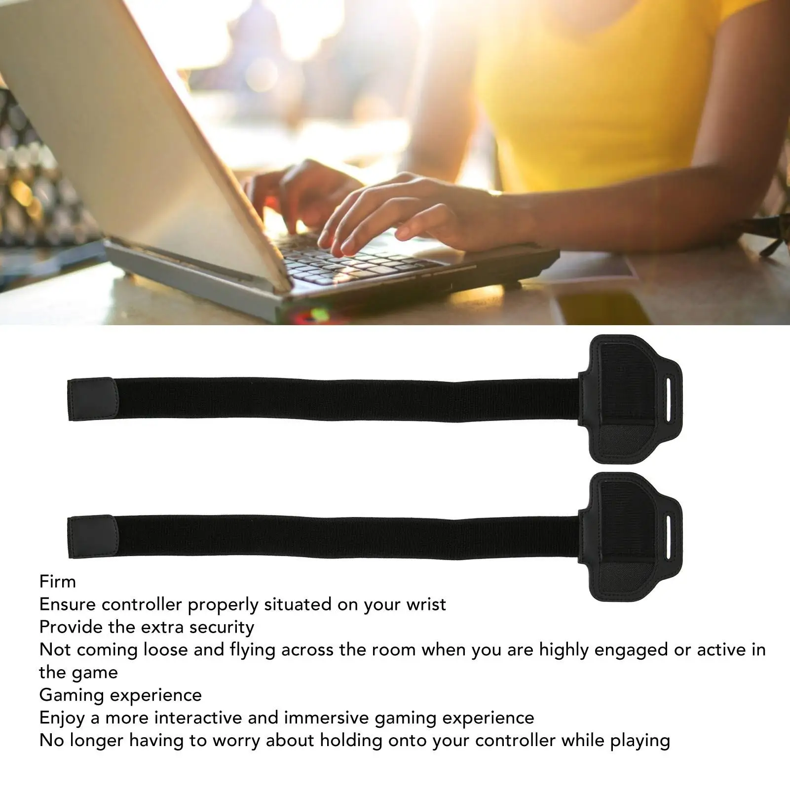 Adjustable Elastic Lightweight Comfortable Wristband Straps for Nintendo for switch
