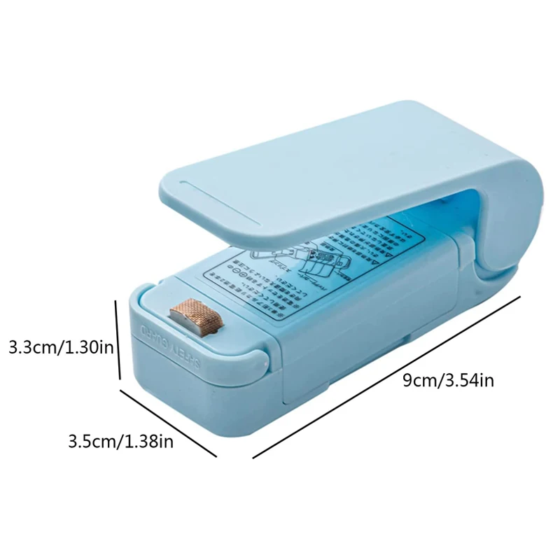 Mini Bag Sealer Food Package Sealing Bags Tool Thermal Plastic Bag Closure Smart Gadget Kitchen Portable Magnetic Heat Sealer mini sealer plastic bag sealer