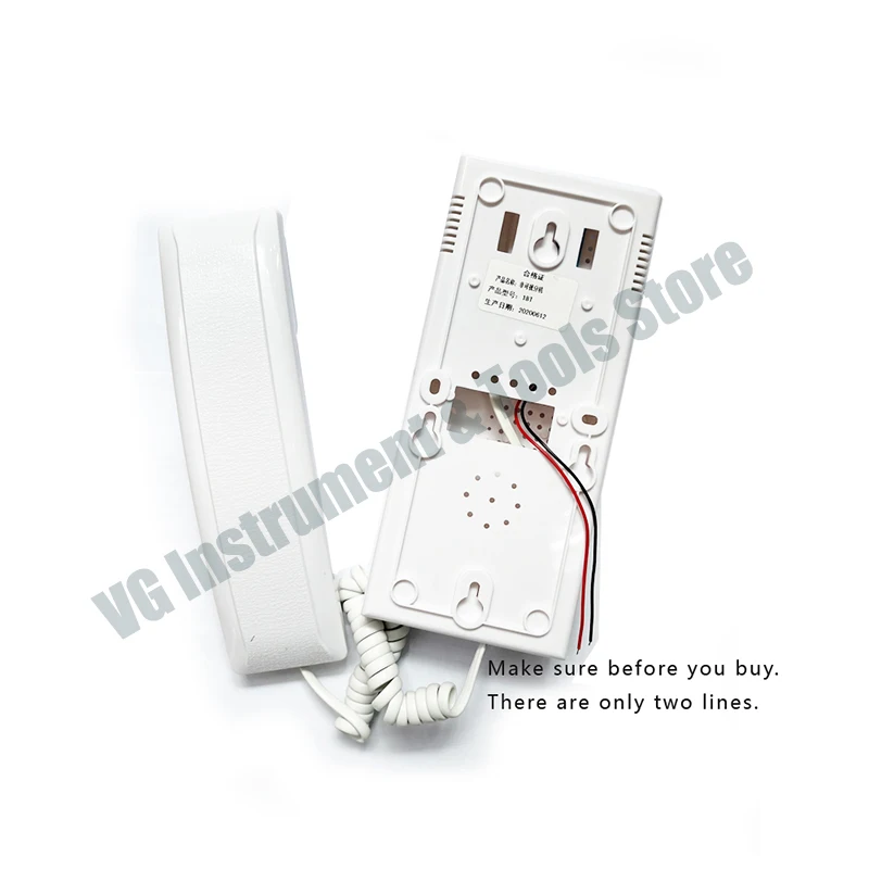 Top quality apartments intercom system home security audio door phone indoor unit Phone Intercom Doorbell System - 2