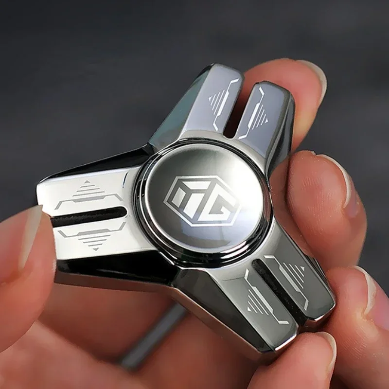 Fidget Spinner Stainless Steel Antistresse Metal Relieve Stress Relief Toy Hand Gyroscope for Children Autism ADHD