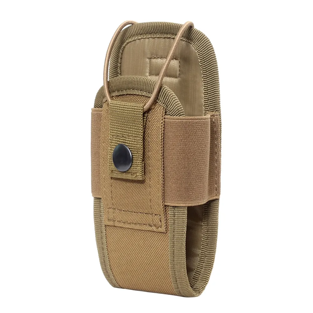 Étui Tactique Réglable pour Talkie-Walkie - Système Molle en Nylon 600D Noir - Accessoires de talkies walkies (12476270