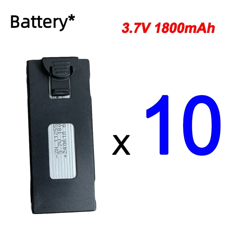 Batterie Remplacement Drone Batterie Drone RC 3.7V 1800mAh - Compatible E88, E99, P1, K3 Et Autres Modèles Remplacement 3.7V 1800mAh