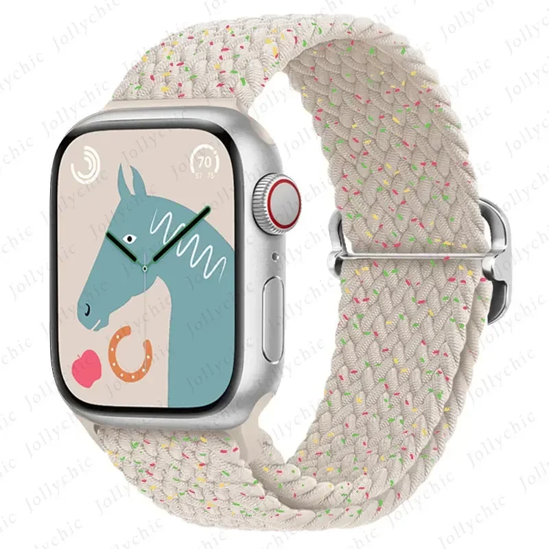 Braided Elastic Nylon Wristband