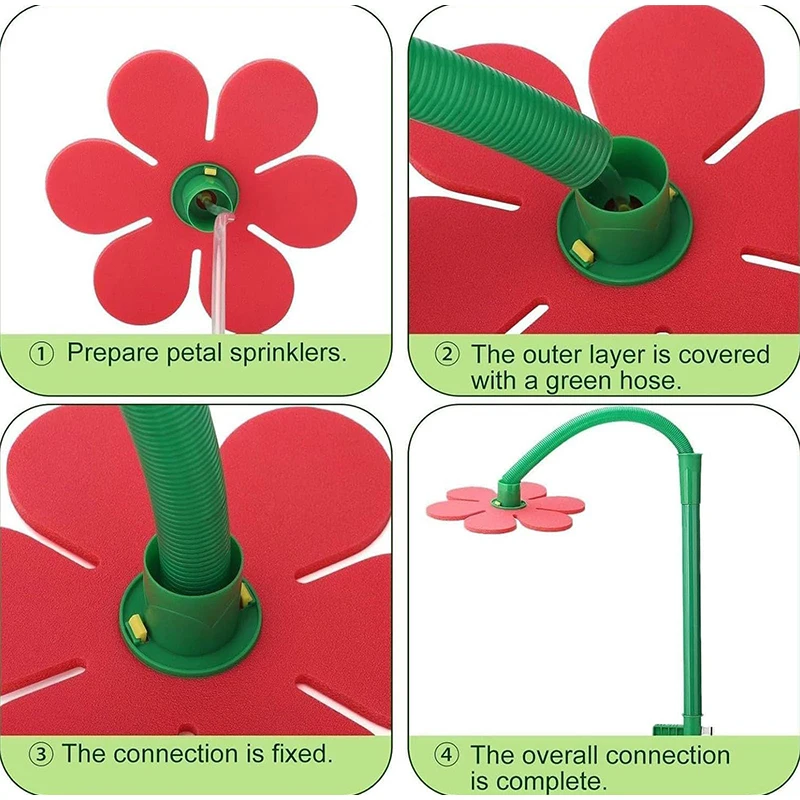 Sunflower 360° Rotating Sprinkler Ornament - Decorative Garden & Lawn Irrigation Toy