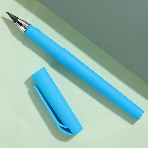New Technology Unlimited Writing Eternal Pencil No Ink Pen Magic Pencils for Writing Art Sketch Painting Tool Kids Novelty Gifts Ligth blue style 2