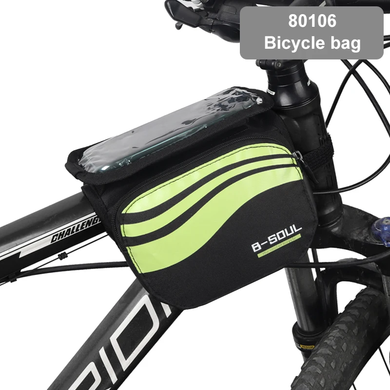 Packtaschen Fahrrad Fronttasche Radfahren Tube Zubehör 5 Zoll Lieferungen 