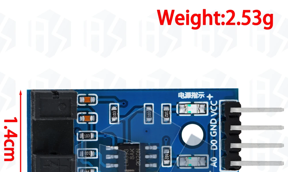 Photoelektrisches Strahlgeschwindigkeitssensormodul 3,3 V-5 V Schlitz-Optokoppler Tacho-Generator-Zähler für Arduino/51/AVR/PIC Diy Kit – Detail 12