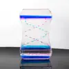 Hourglass Clock Timer Liquid Motion Bubble Drip Oil Kids Toy Home Decor Gift hot 5