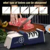 Professional Electric Knife Sharpener with 100% Diamond Abrasives and Precision Angle Guides 5