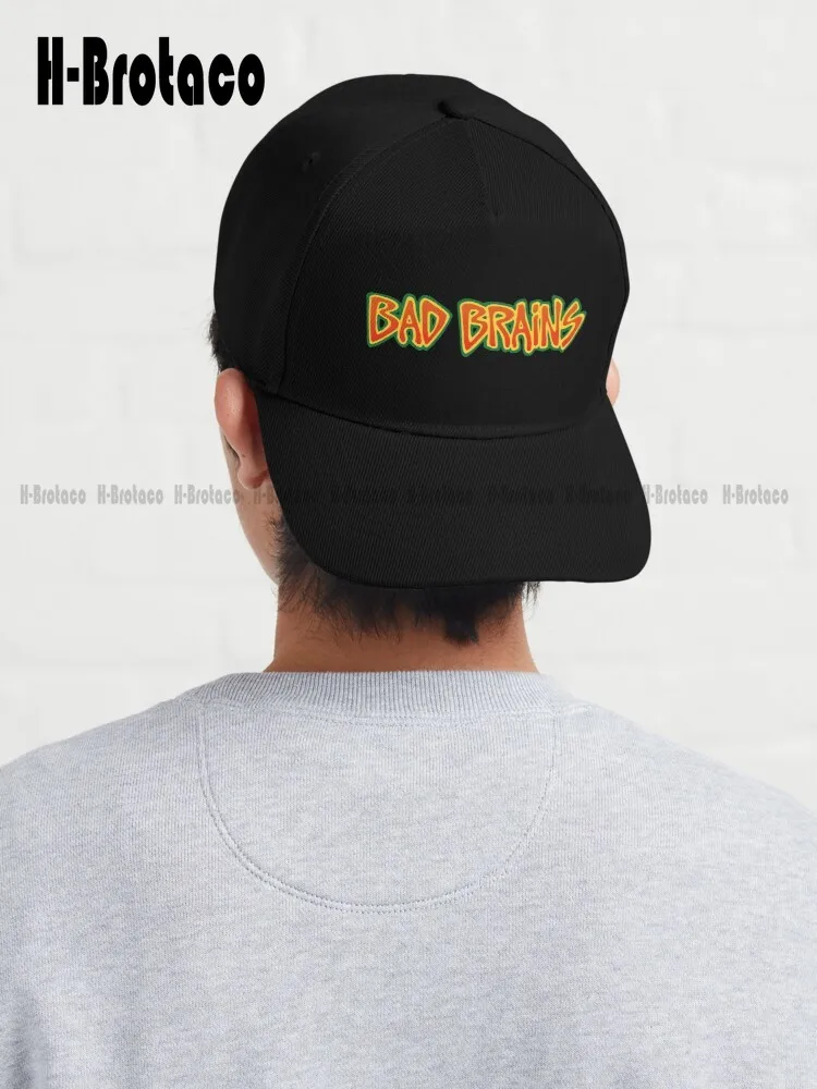 

Bad Brains Baseball Cap Dad Hats Tactical Summer Sunscreen Hat Outdoor Climbing Traveling Street Skateboard Custom Gift Sun Hats