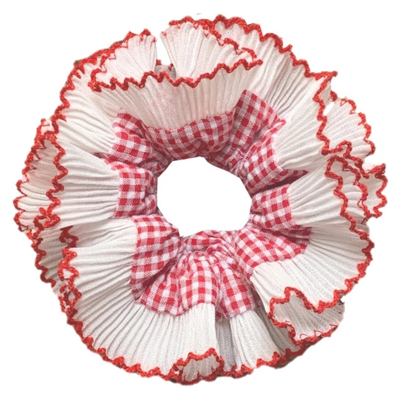 

Lace Hair Scrunchies for Women UpdoHair Elastic Hair Rings Aesthetic Donuts Hair Tie Hair Scrunchy Ponytail Hair Holder