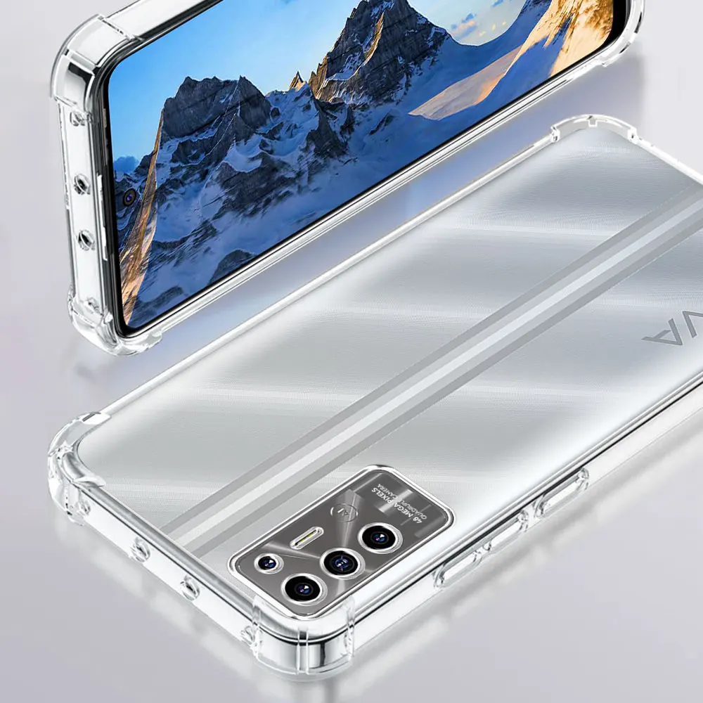 Enhanced Phone Case - Airbag Shockproof Transparent TPU Soft Silicone Protective Cover