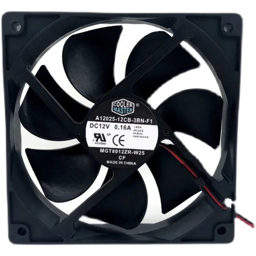 

New Cooler Fan for A12025-12CB-3BN-F1 12V 0.16A Chassis Power Cooling Fan 12025 120*120*25MM