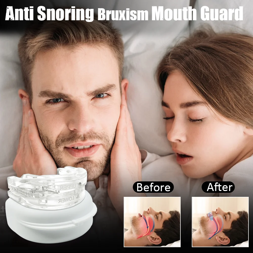 AntiSnoringBruxismMouthGuardImproveSleepingTeethBruxism