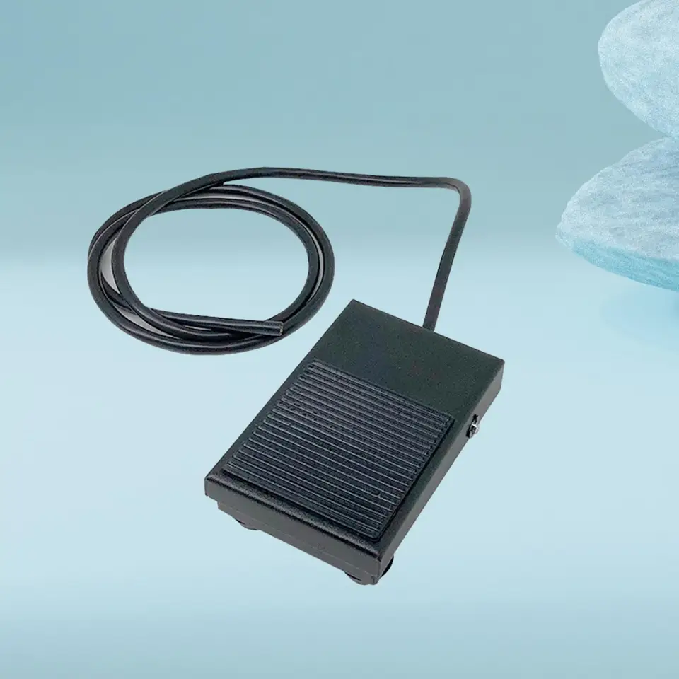 Singer Yanmis Pédale De Commande Au Pied, Pédale De Commande Au Pied 220V 50Hz Avec Cordon D'alimentation à Vitesse Variable En Continu Pour La Machine à Coudre 974 (Prise UE Machine A