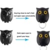 Hooks  Owl Magnetic Key Hook Auto Blinking Cute Hooks No Punch Storage Hooks Kitchen Home Wall Decoration Hooks 6