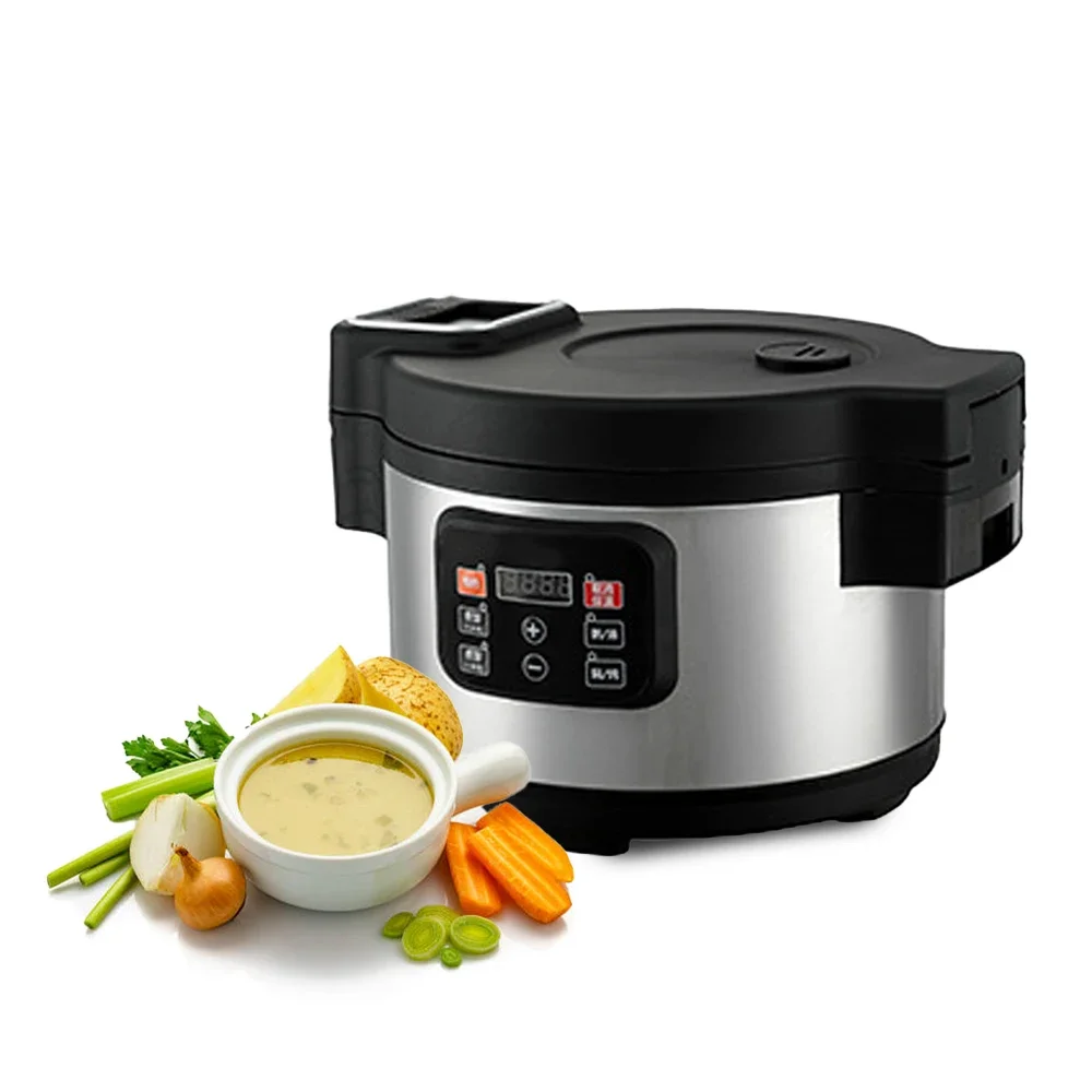 YYHC-110V 220V Factory Multi Functional 13L Commercial Rice Cooker 3Kg Capacity Stainless Steel Rice Cooking Machine