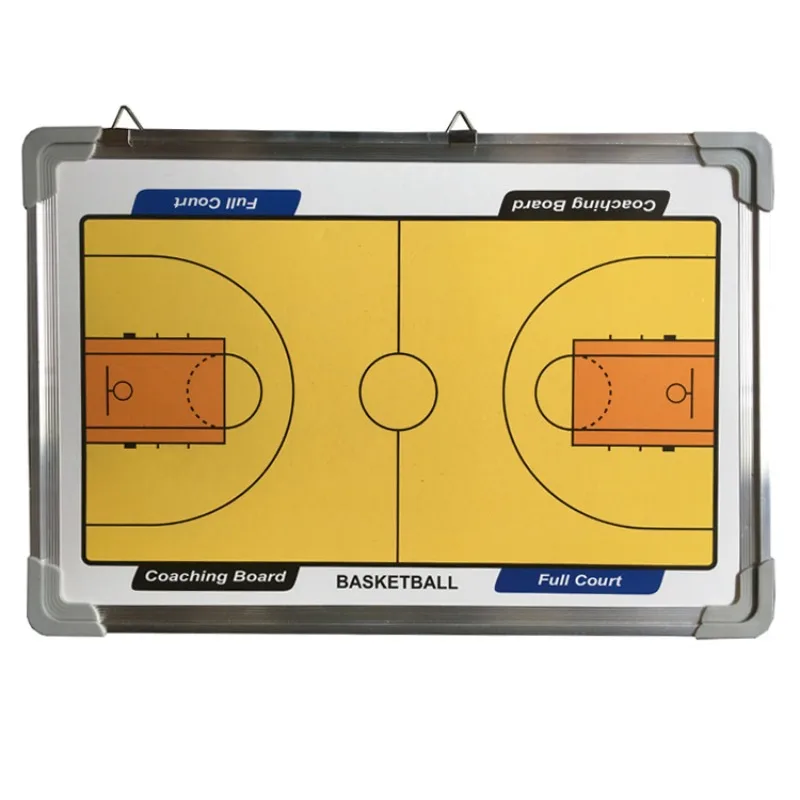 

Magnetic Erasable Basketball Tactical Board Portable Aluminum Alloy Basketball Match Coach Clipboard Competition Referee Gear