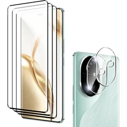 3D Curved 9H Tempered Glass Screen and Camera Lens Protector - Only 3PCS FrontGlass