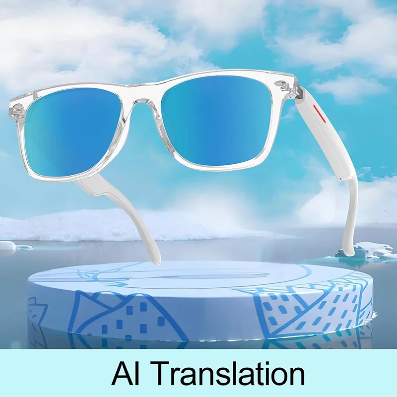 Smart Glasses, Language Translation Eyewear, Music Playback Glasses