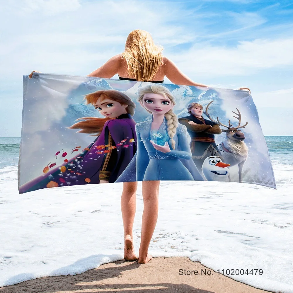 Beach Towel Elsa Frozen | Frozen Towel Girls | Bath Towel Frozen | Big Towel  Frozen - Towel/towel Set - Aliexpress