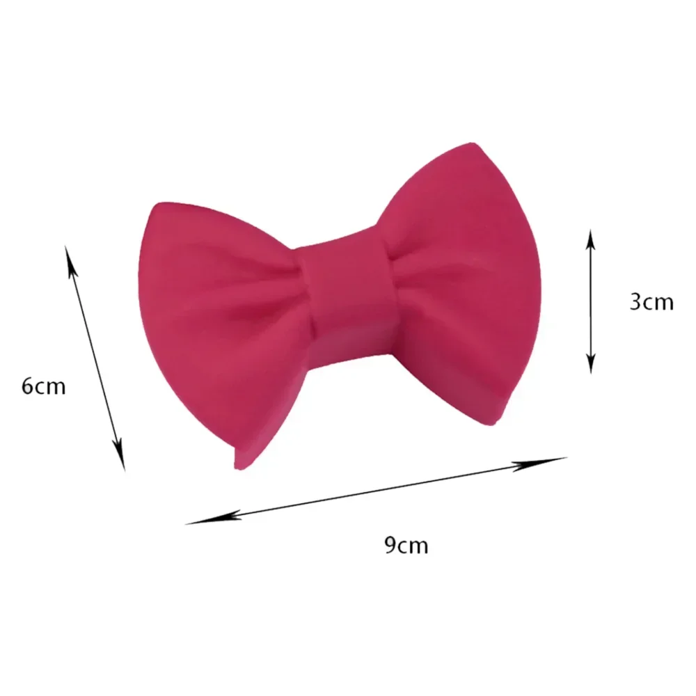 Non-Slip Bowknot Silicone Heat Insulation Kitchen Utensil Pot Clip Finger Protector Pinch Resistant Holder Cooking Oven Glove 2X silicone oven mitts kitchen gloves silicone oven gloves