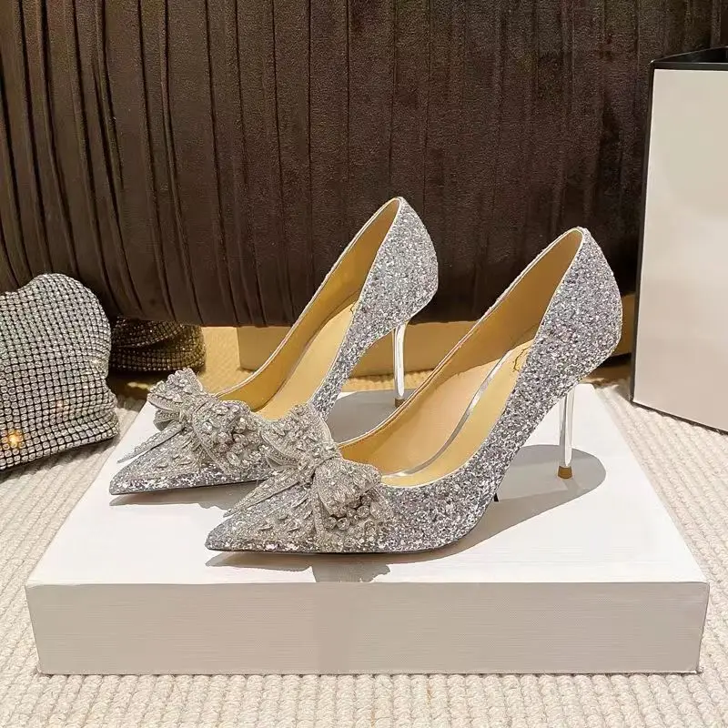 Rhinestone Heels For Wedding