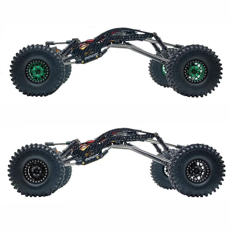 rhino crawler yue one v2 本体 NEW Rhino RC Crawler YUE ONE V2 Shafty MOA Full 4.0mm 3K Carbon