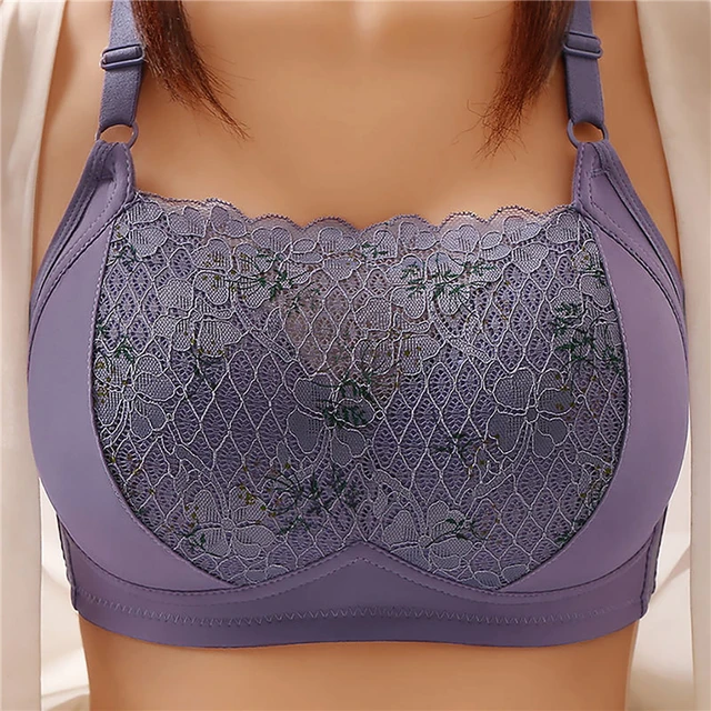 Tube Top Plus Size Bras for Women Thin Lace Sexy Gathering Bra Push Up  Bralette Sensual Lingerie Fancy Underwear Dropshipping - AliExpress