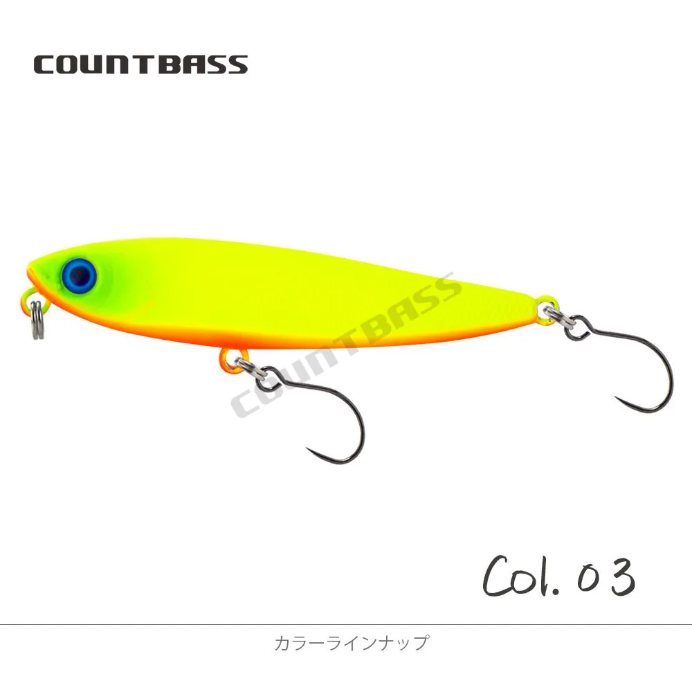 COUNTBASS 48 mm 3,1 g schwimmende Bleistift-Wobbler, Topwater-Angler-Angelköder, Hardbaits für Barsch, Hecht – Detail 14
